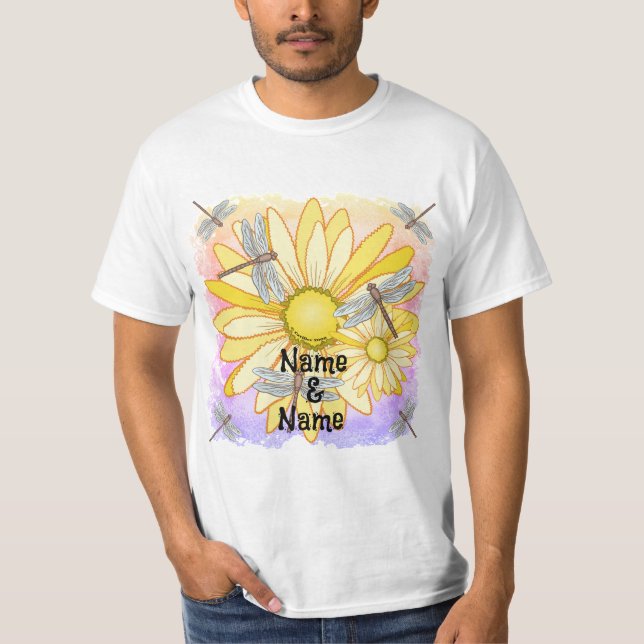 Camiseta Yellow Daisy (Anverso)