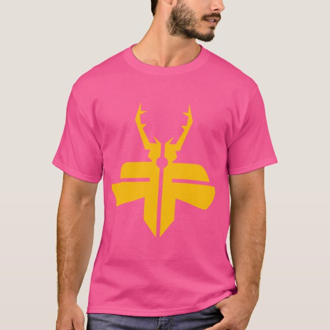 Camiseta Yellow Ghost Moth Beetle (Anverso)