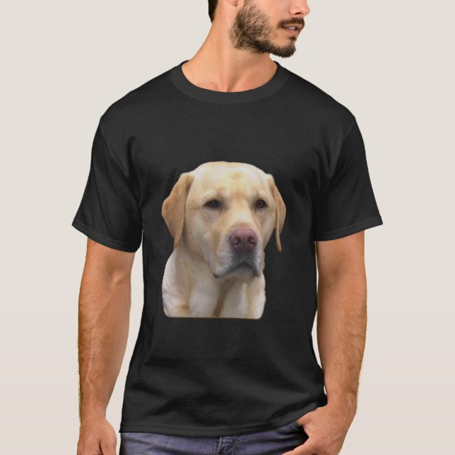 Camiseta Yellow Lab Faithful Friend family retro friends (Anverso)