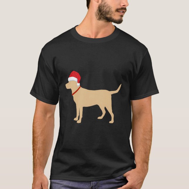 Camiseta Yellow Lab Santa Labrador (Anverso)