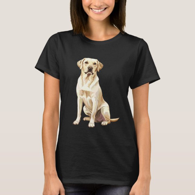 Camiseta Yellow Labrador Retriever (Anverso)