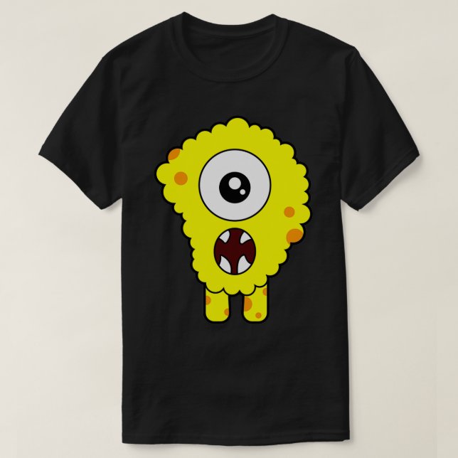 Camiseta Yellow Monster (Diseño del anverso)