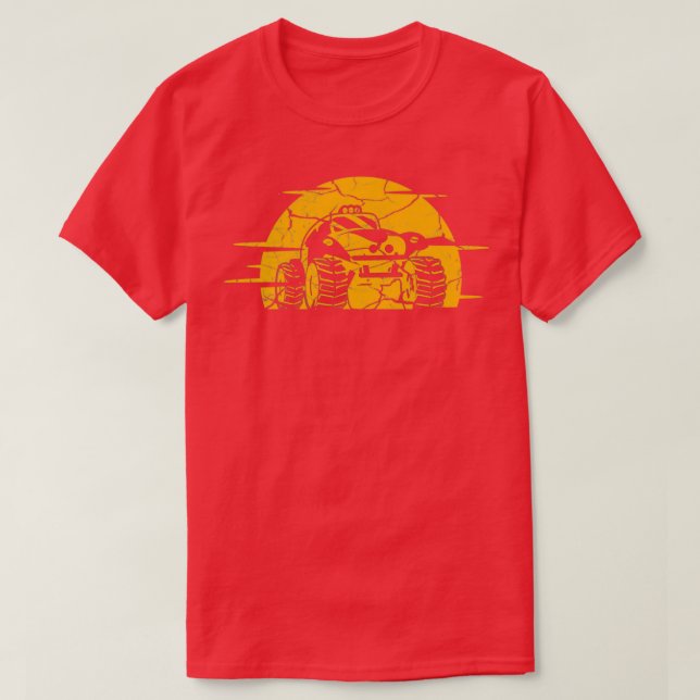 Camiseta Yellow Monster Truck Sun 2 (Diseño del anverso)