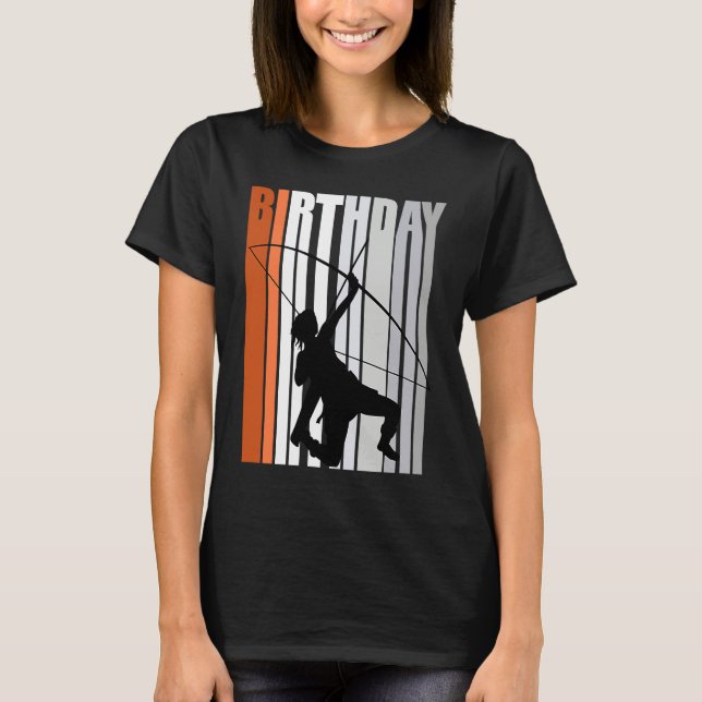 Camiseta Yellow Retro Archer Archery Bow Arrow Teenagers (Anverso)