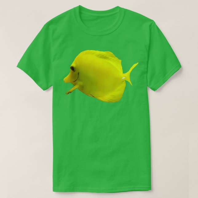 Camiseta Yellow Tang (Diseño del anverso)