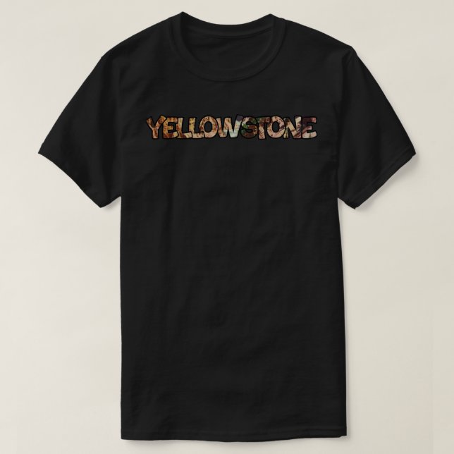 Camiseta Yellowstone (Diseño del anverso)