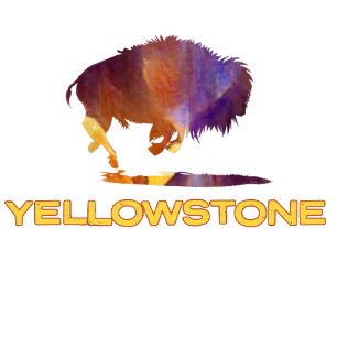 Camiseta Yellowstone Colorful Bison