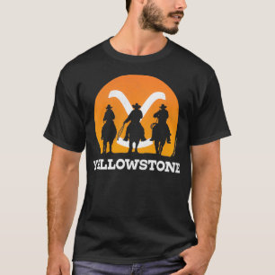 Camiseta Yellowstone Cowboy Sunset Pullover