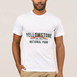 Camiseta Yellowstone Est. 1872 Old Faithful Parque Vintage