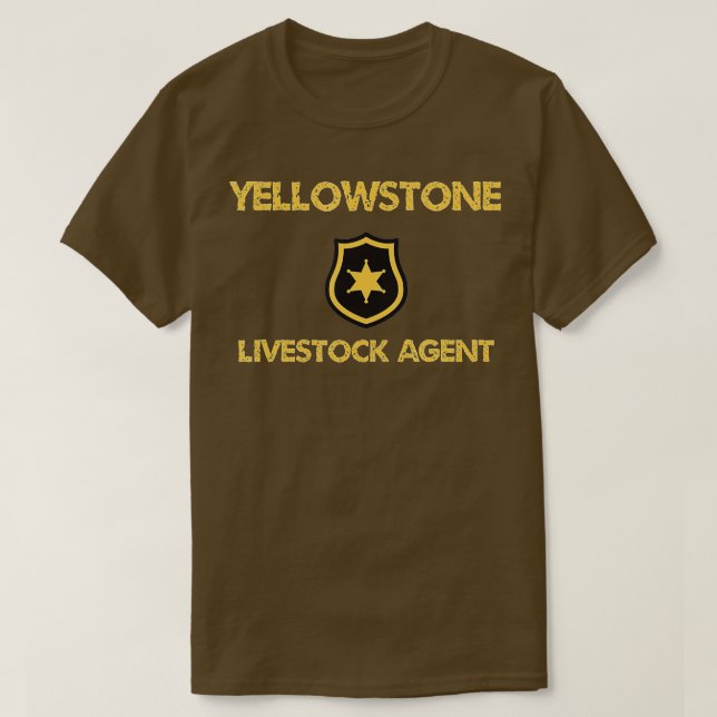 Camiseta Yellowstone Livestock  (Diseño del anverso)