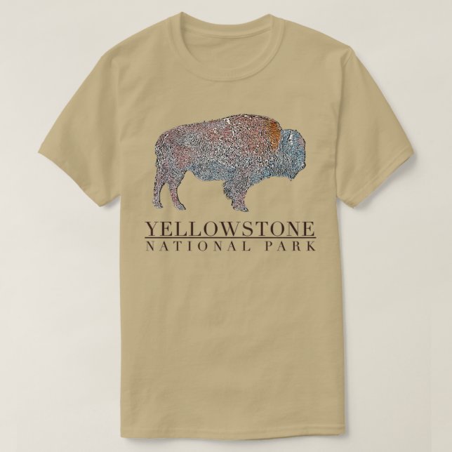 Camiseta Yellowstone National Park benefit ar (Diseño del anverso)