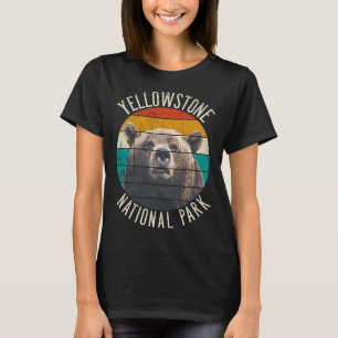 Camiseta Yellowstone National Park Outfit Grizzly Bear