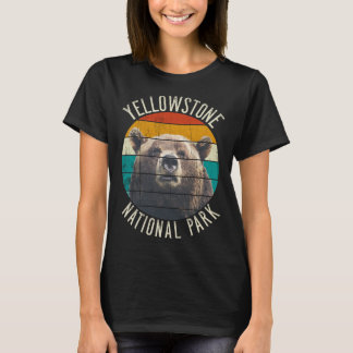 Camiseta Yellowstone National Park Outfit Grizzly Bear