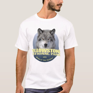 Camiseta Yellowstone NP (lobo gris) 2 PESOS