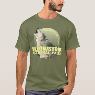 Camiseta Yellowstone NP (Lobo gris) WT