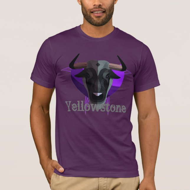 Camiseta Yellowstone para hombres (Anverso)