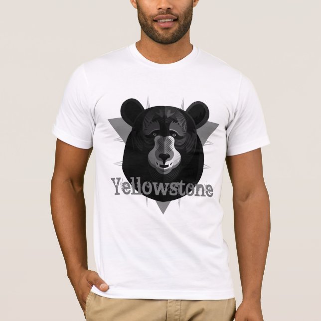 Camiseta Yellowstone para hombres (Anverso)