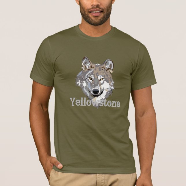 Camiseta Yellowstone para hombres (Anverso)