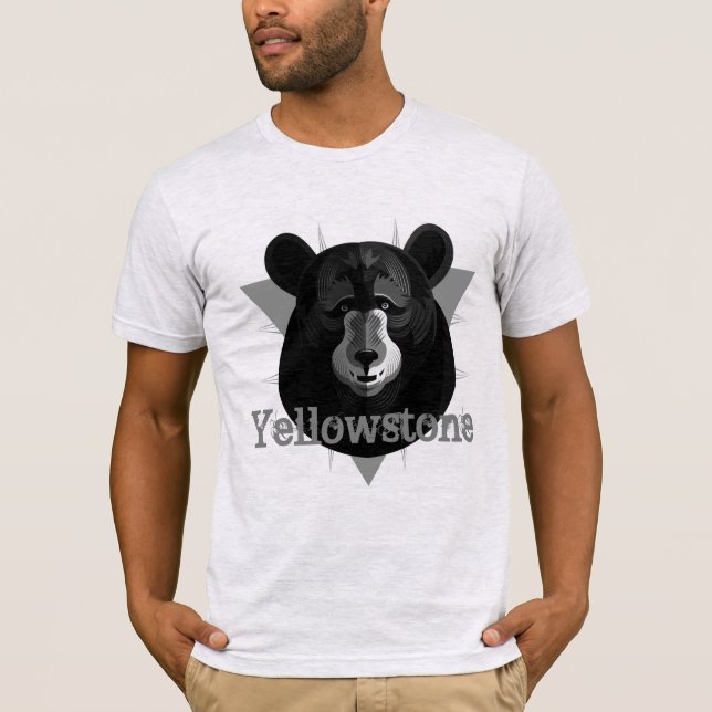 Camiseta Yellowstone para hombres (Anverso)