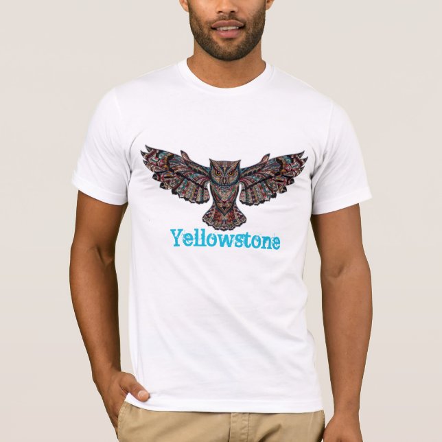 Camiseta Yellowstone para hombres (Anverso)