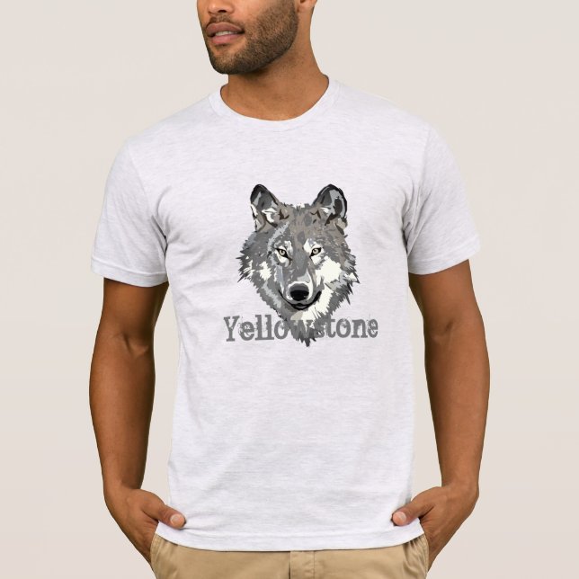 Camiseta Yellowstone para hombres (Anverso)