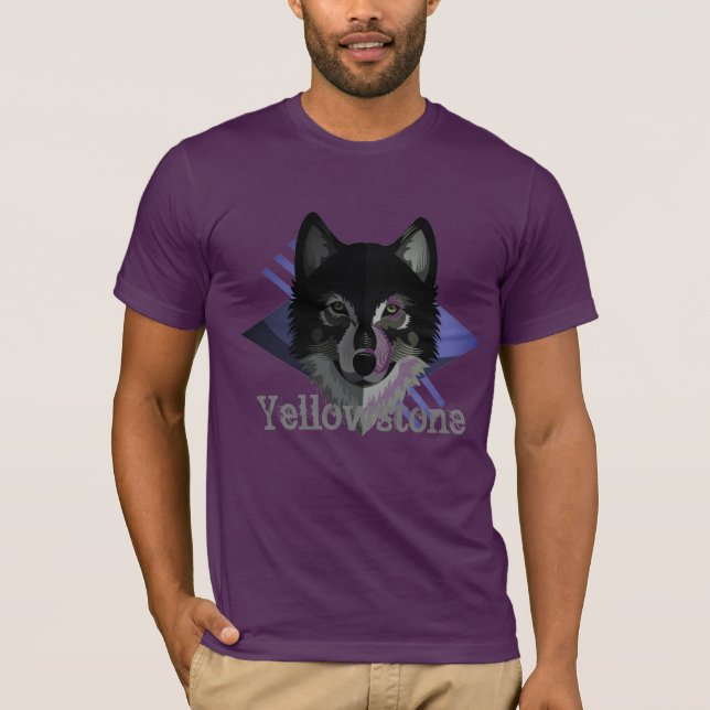 Camiseta Yellowstone para hombres (Anverso)