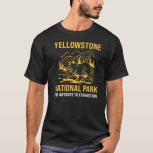 Camiseta yellowstone park antídoto agotamiento parque Yello