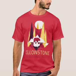 Camiseta Yellowstone Parque Nacional Estadounidense Backpac