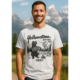 Camiseta Yellowstone Road Trip 2025 Family Vacation Shirt