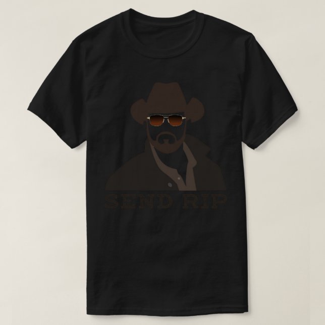 Camiseta yellowstone-SEND RIP Sticker (Diseño del anverso)