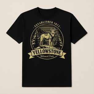 Camiseta Yellowstone Wolf T-Shirt