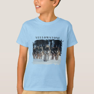 Camiseta Yellowstone Wolves Kids