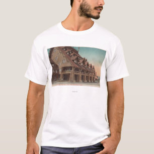 Camiseta Yellowstone, WY - entrada del mesón fiel viejo