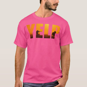 Camiseta Yelp Turkey llama a la cacería divertida de Turquí