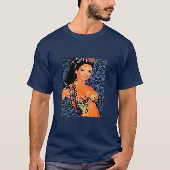 CAMISETA YEMAYA TEJADO (Anverso)