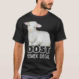 Camiseta Yemek Degil Vegan Lifestyle Plant Bas