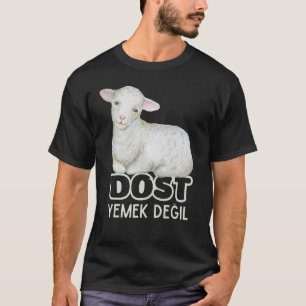 Camiseta Yemek Degil Vegan Lifestyle Plant Bas