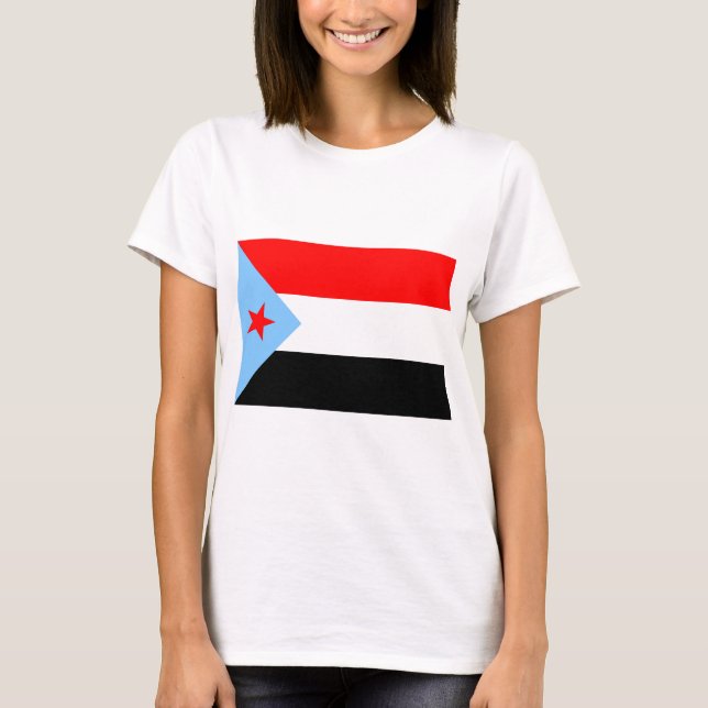 Camiseta Yemen del sur Flag (1967) (Anverso)