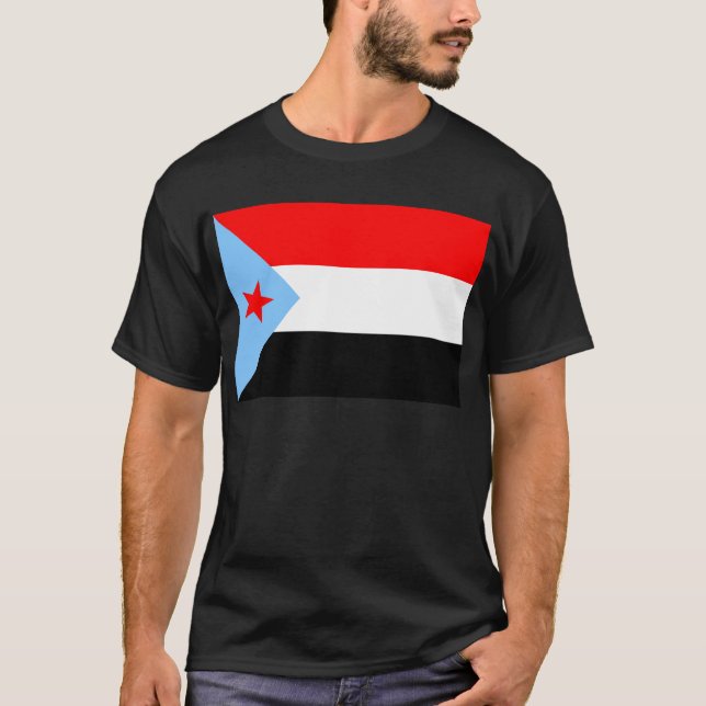 Camiseta Yemen del sur Flag (1967) (Anverso)