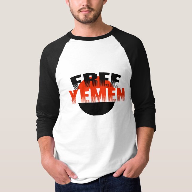 Camiseta Yemen libre (Anverso)