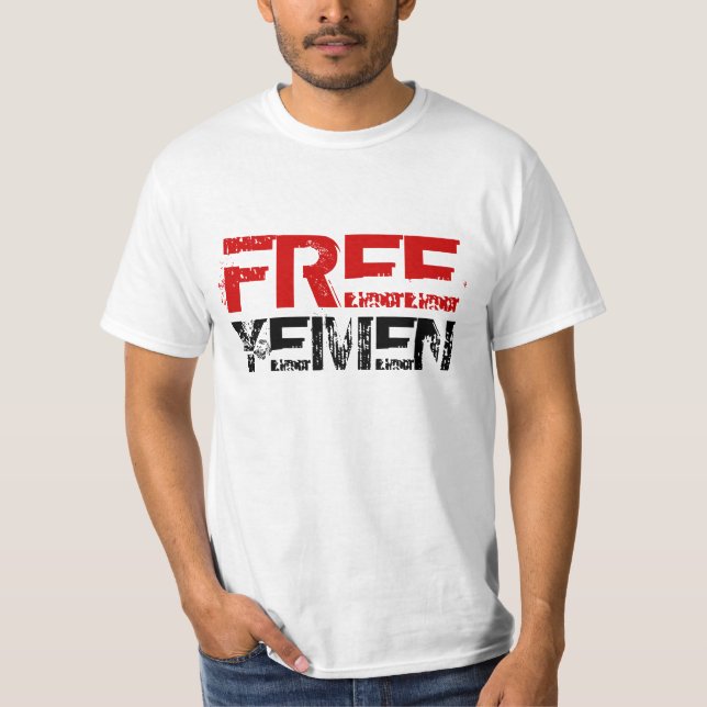 CAMISETA YEMEN LIBRE (Anverso)