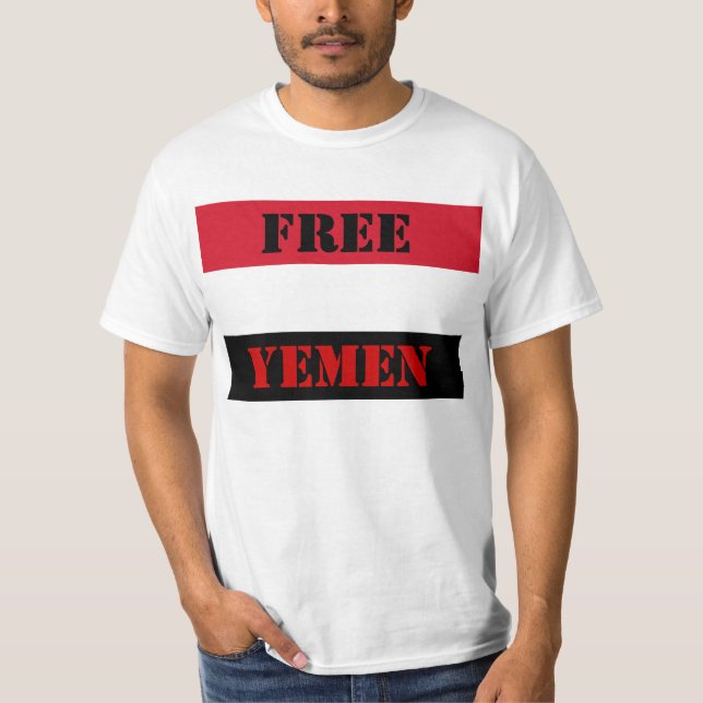 CAMISETA YEMEN LIBRE (Anverso)