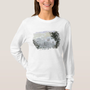 Camiseta Yéndose para un paseo, ilustracion