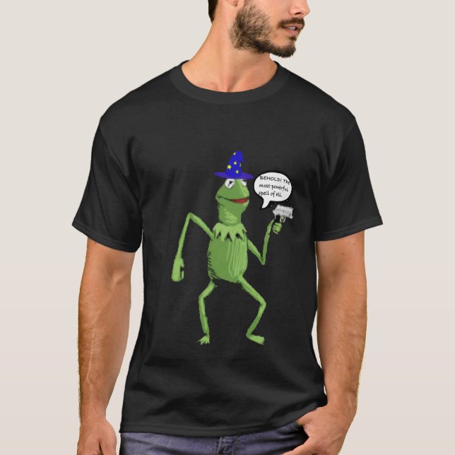 Camiseta Yer A Wizard Kermit (Anverso)
