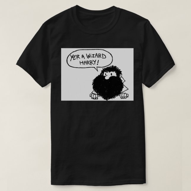 Camiseta Yer un mago Harry (Diseño del anverso)