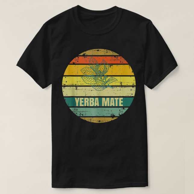 Camiseta Yerba Mate Tea Bebe Retro 2 (Diseño del anverso)