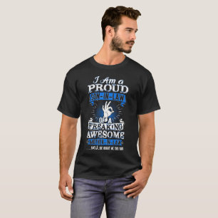 Camiseta Yerno orgulloso de Freaking a la suegra