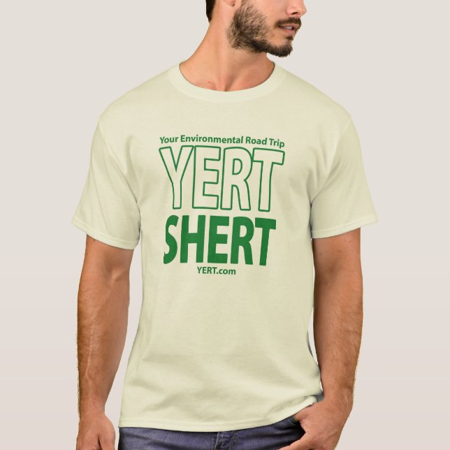 Camiseta YERTSHERTgreen (Anverso)