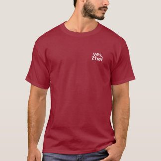 Camiseta Yes, Chef - The Bear TV Comedy