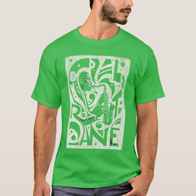 Camiseta Yes I Speak Coltrane Jazz Music Lover boy retro (Anverso)